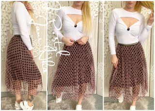 Luxusní tylová sukně III.