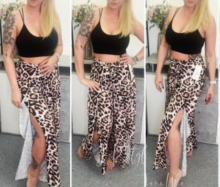 Volnočasové kalhoty "ala zavinovací" 