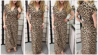 LUXUSNÍ LEOPARDÍ ŠATY I.