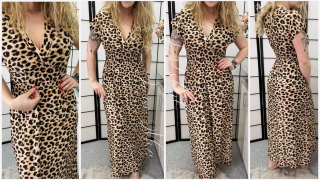 LUXUSNÍ LEOPARDÍ ŠATY II.