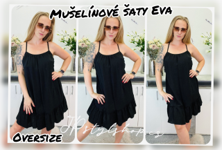 Mušelínové šaty Eva
