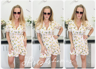 Zavinovací šaty Lemon