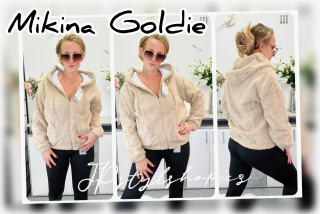 Chundelatá mikina Goldie