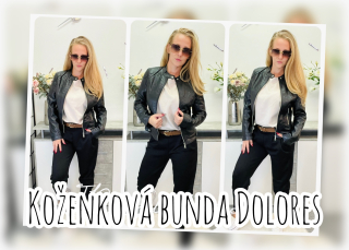 Koženková bunda Dolores