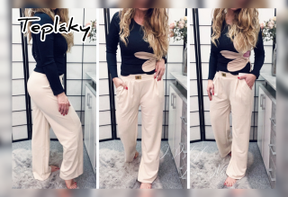 Tepláčky - smetanové