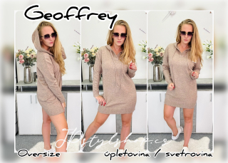 Úpletové šaty Geoffrey