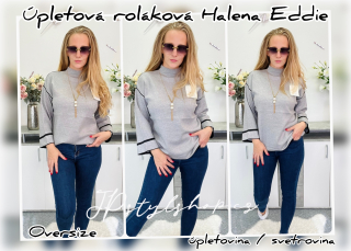 Úpletová roláková halena Eddie