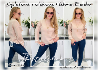 Úpletová roláková halena Eddie