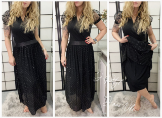 Nádherná sukně třpytka