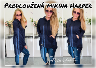 Prodloužená mikina Harper 