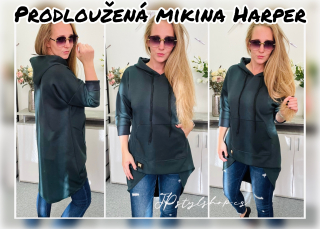 Prodloužená mikina Harper 