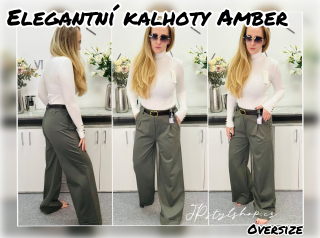 Elegantní kalhoty Amber