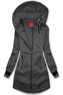 Prodloužená mikina s kapucí