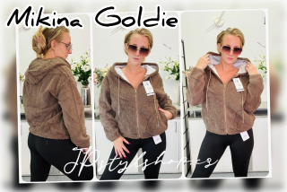 Chundelatá mikina Goldie