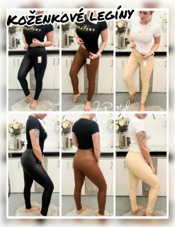 Koženkové legíny