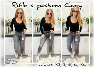 Rifle s páskem Cory