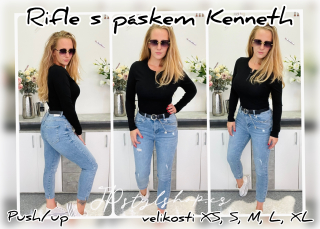 Rifle s páskem Kenneth