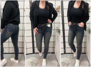 Tmavší modré rifle